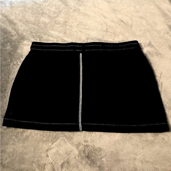 Black playboy skirt by pacsun (size M) - Picture 3 of 3